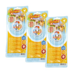 DeliBest SensiPet Fleischrolle 6x400g Hähnchen und Kartoffeln