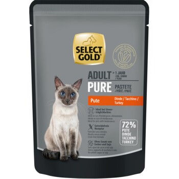 SELECT GOLD Adult Pure Pute 12x85 g