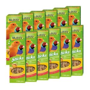 MultiFit Kanarien Sticks 12x2er