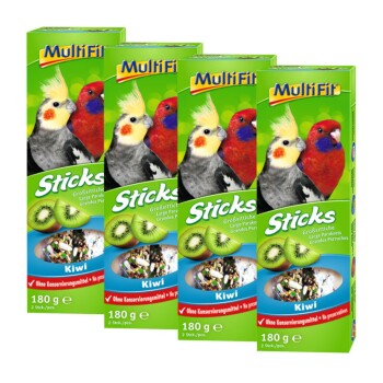 MultiFit Großsittich Sticks 4x2er Kiwi