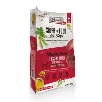 MAC's Dog Mono Adut Trockenfutter Pferd 3 kg