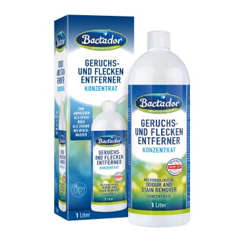 Bactador Geruchs- und Fleckenentferner Konzentrat 1 L